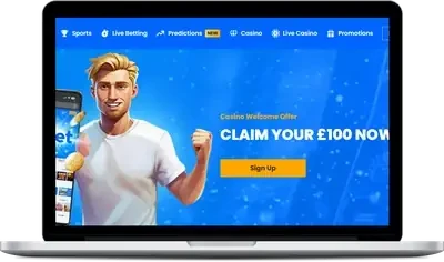 30Bet casino lobby on a laptop